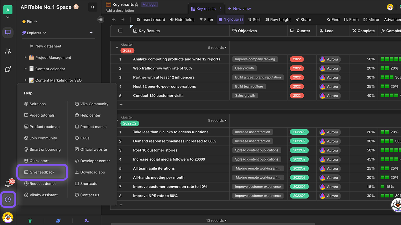 readme | AITable Help Center